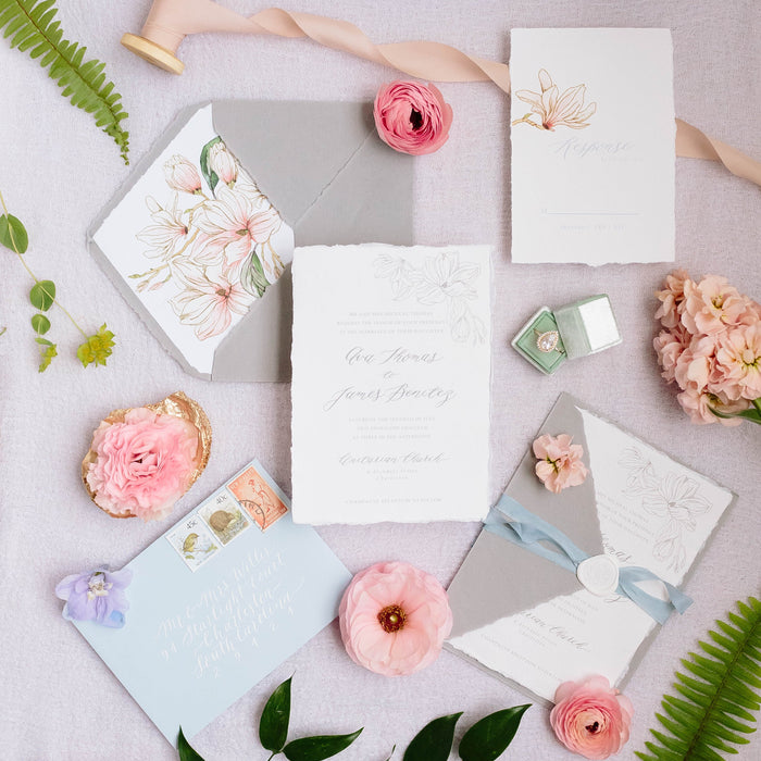 Vendor Feature | Inkberry Calligraphy - Feathers and Stone