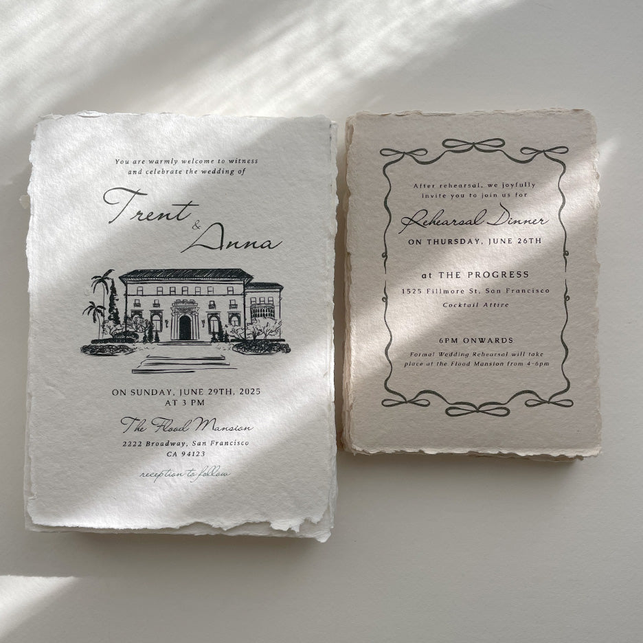 Why we love paper invitations for your wedding invites.