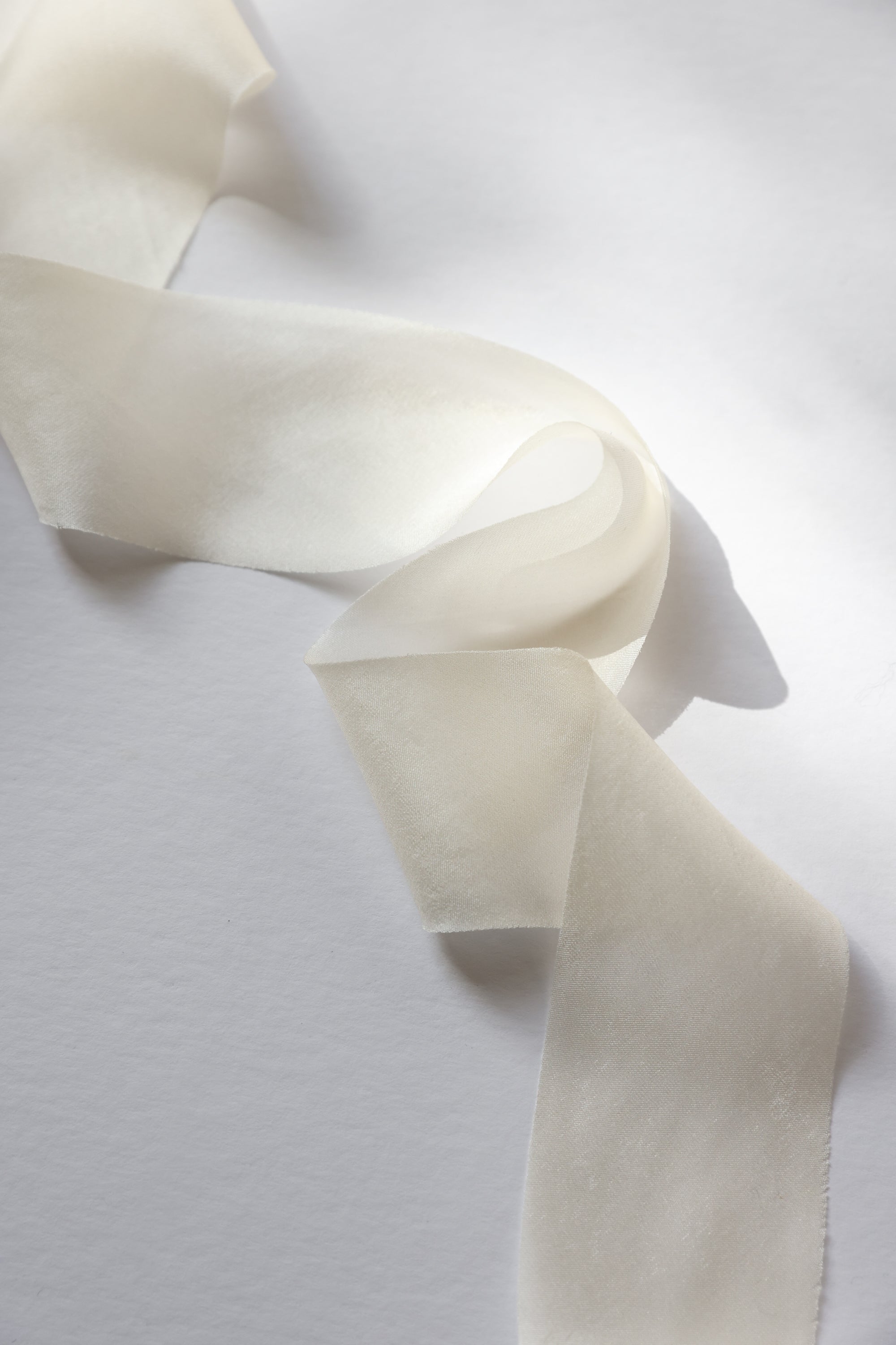 Ivory Silk Ribbon