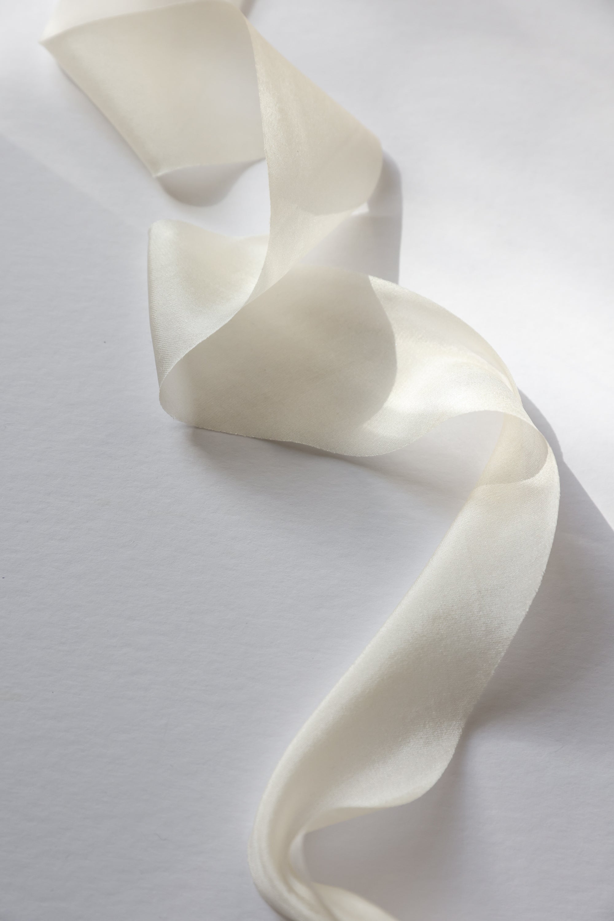 Ivory Silk Ribbon