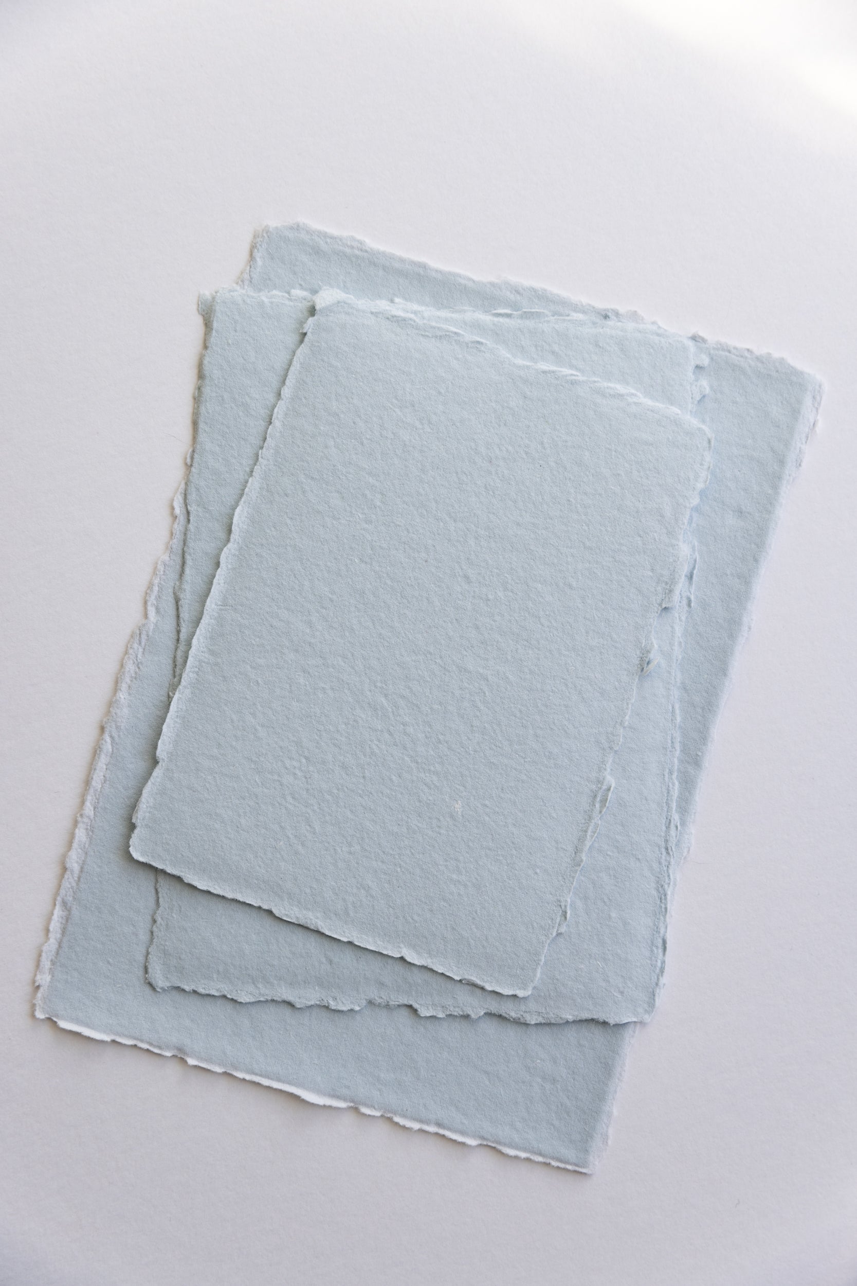 Paper • BLUE Handmade Cotton Rag Paper
