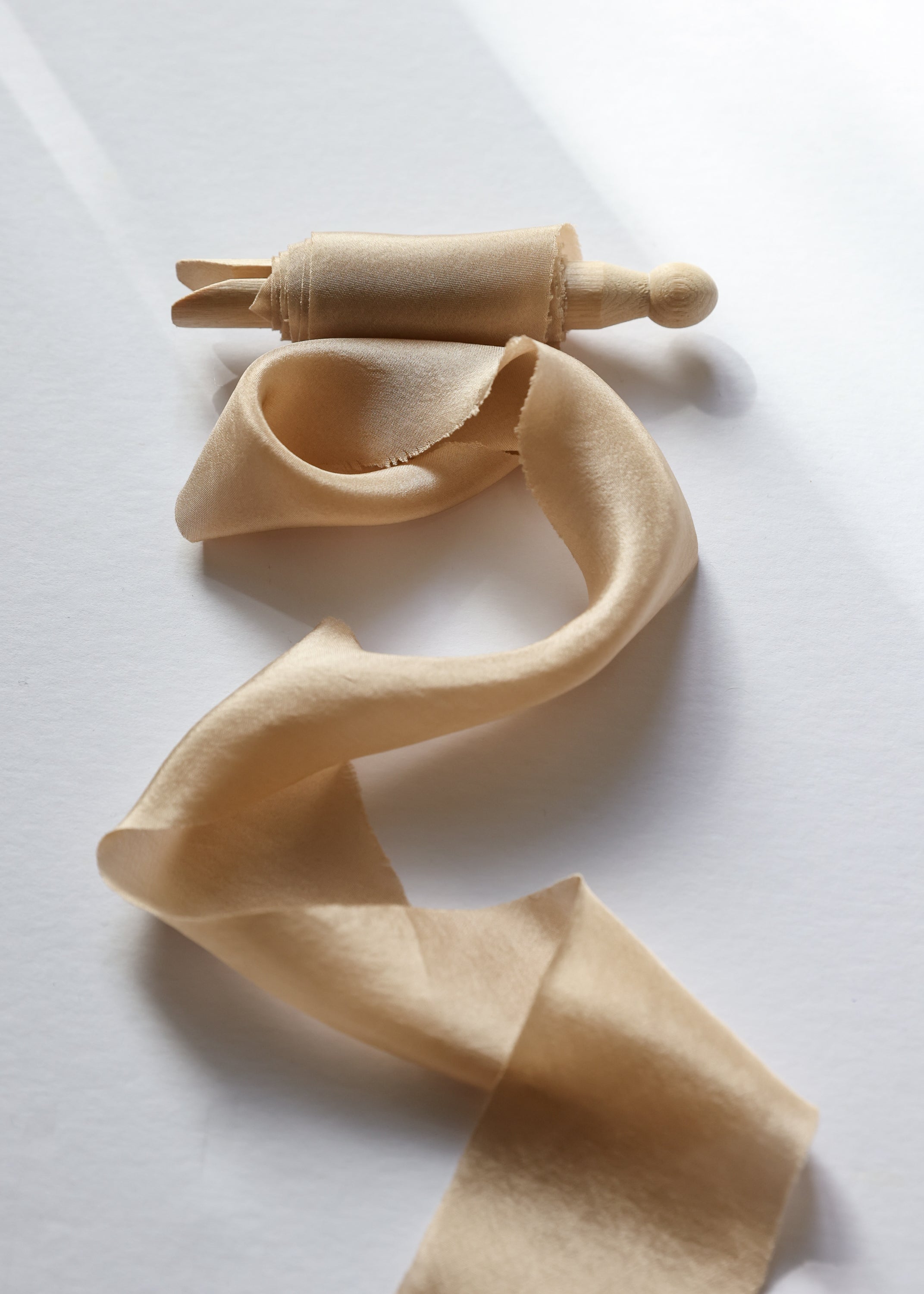 Beige • Habotai Silk Ribbon