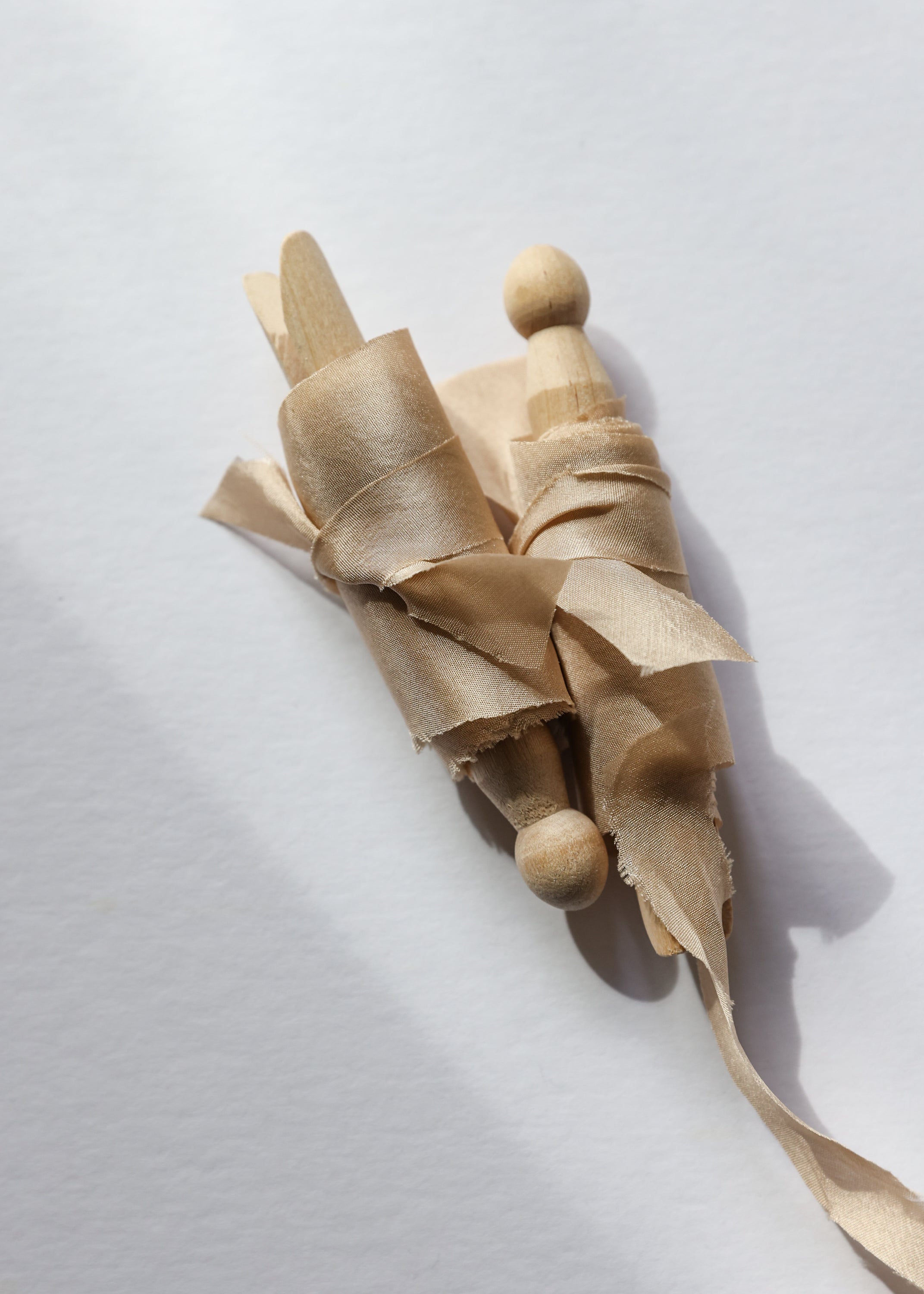 Beige • Habotai Silk Ribbon