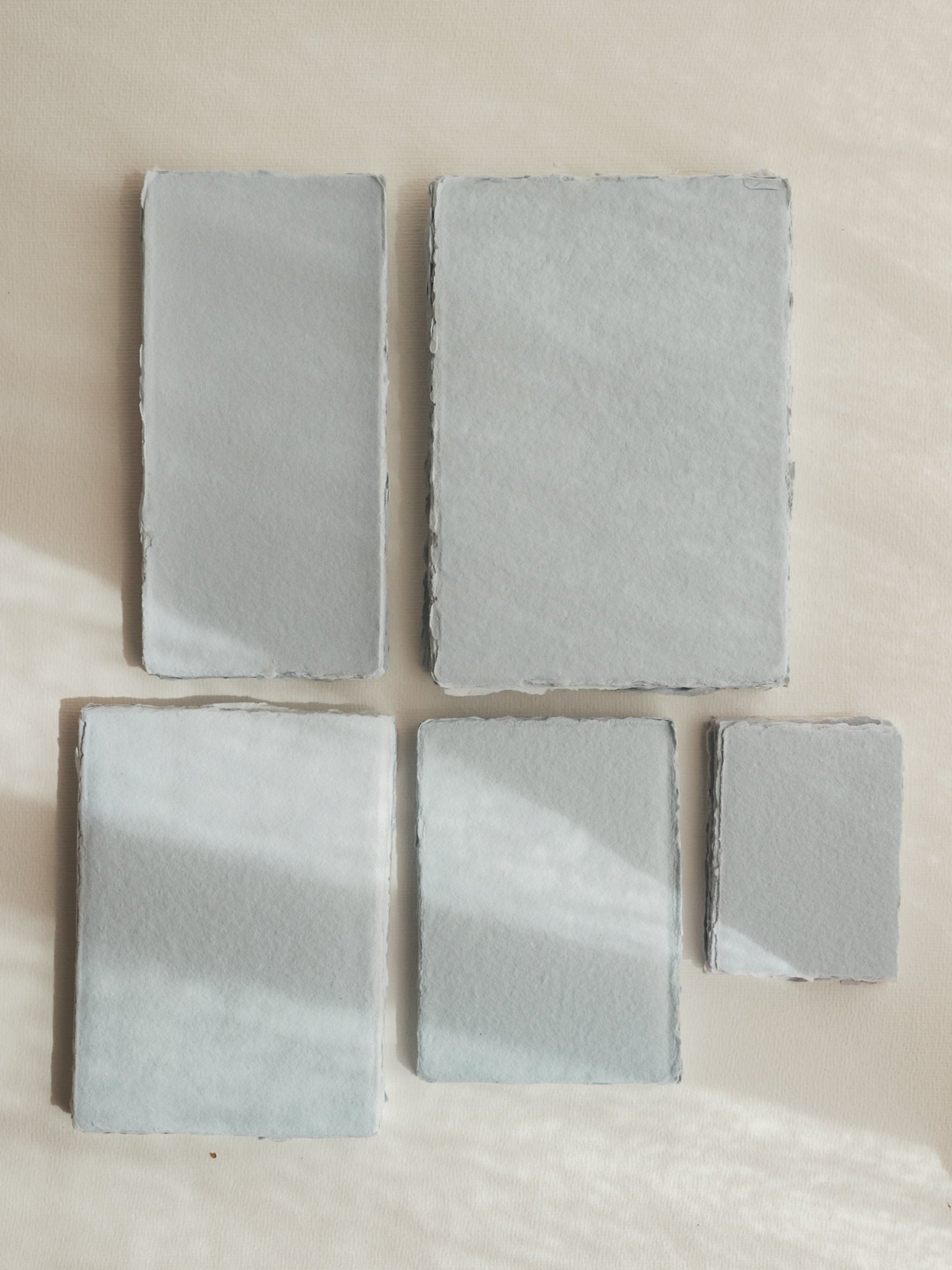 Paper • BLUE Handmade Cotton Rag Paper
