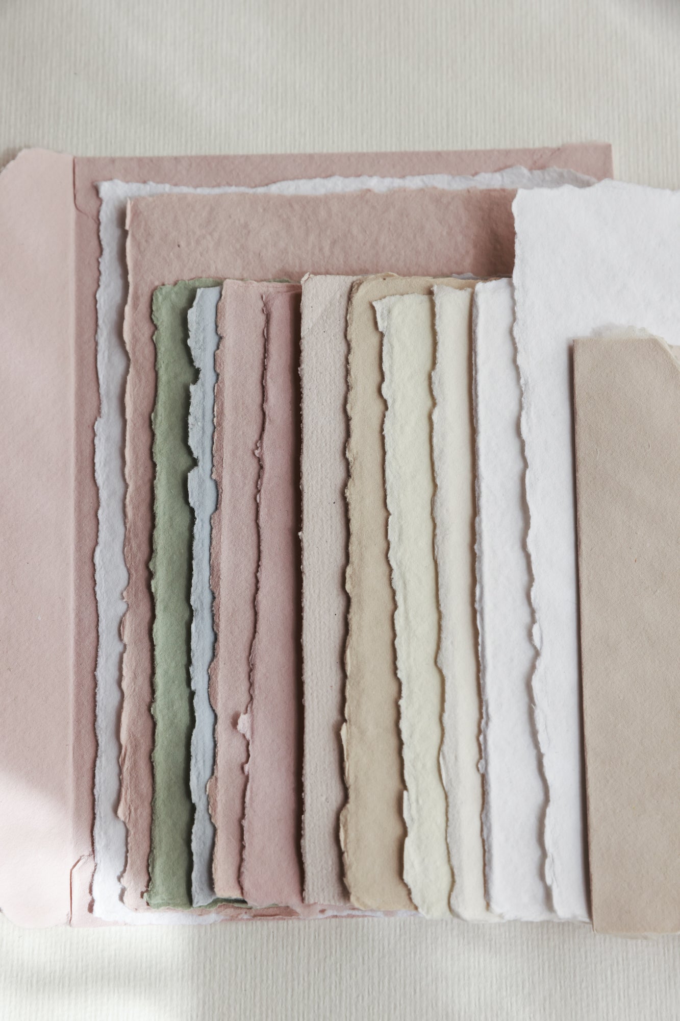 Cotton rag paper and envelopes in all colours and sizes