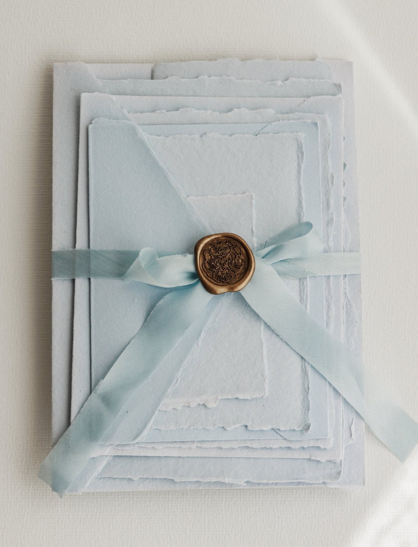 Paper • BLUE Handmade Cotton Rag Paper