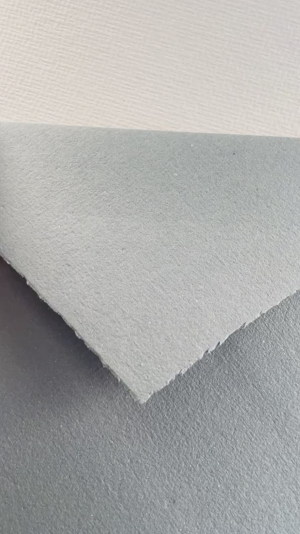 Dusty Blue Handmade Recycled Envelopes