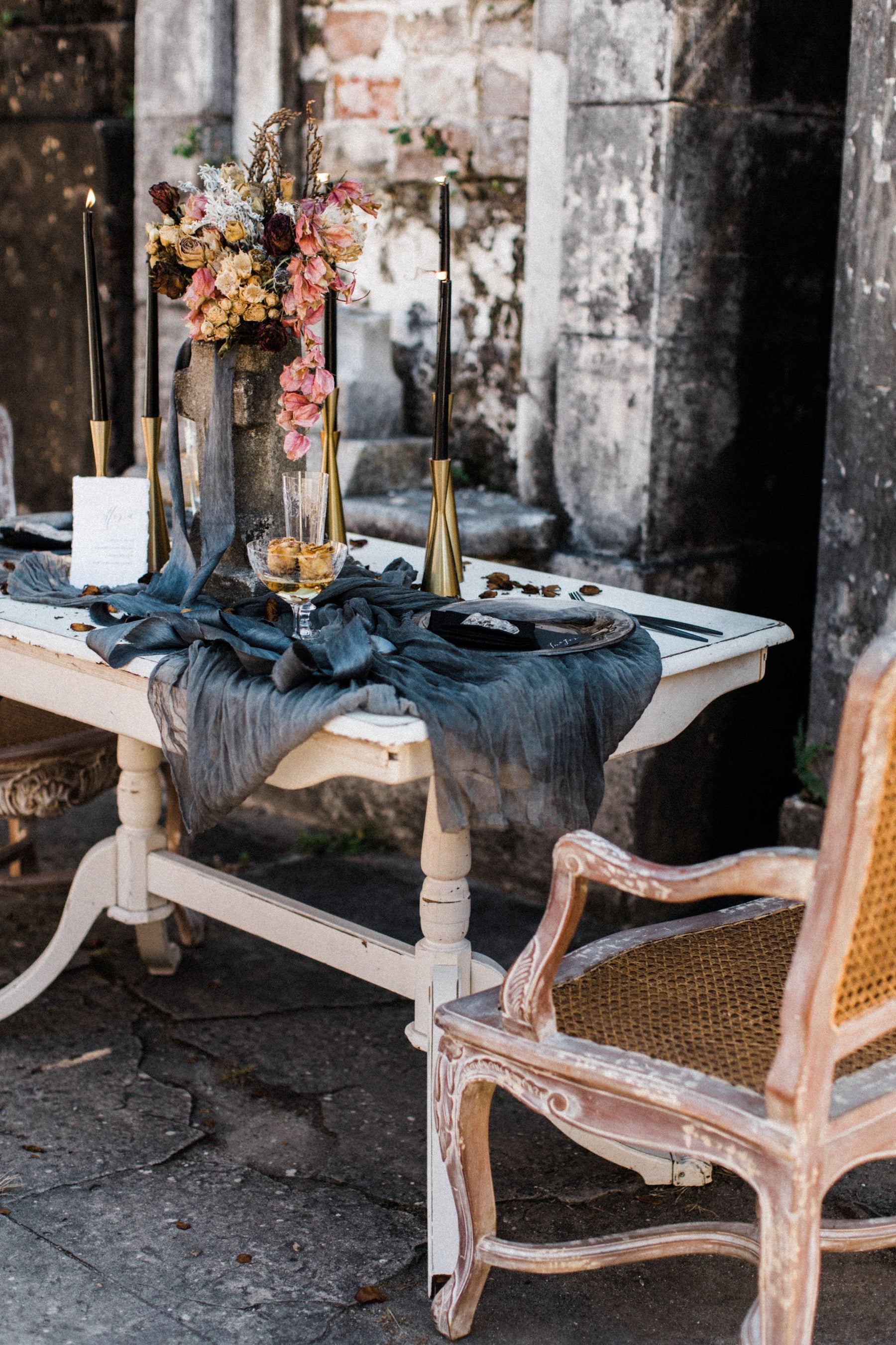 Lafyette Cemetery // New Orleans Halloween Wedding - Feathers and Stone