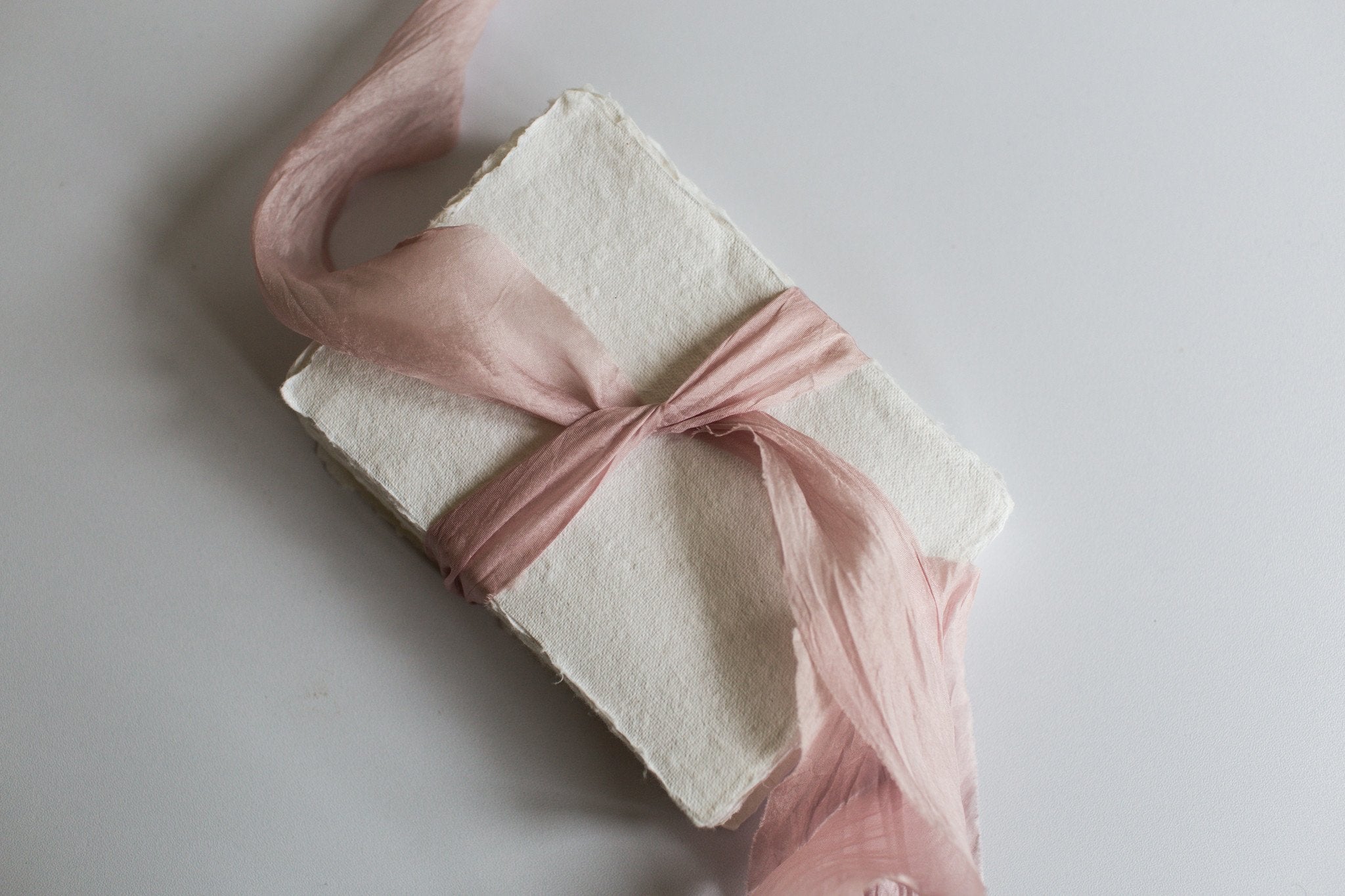 The different types of silk ribbons available at Feathers and Stone - Feathers and Stone