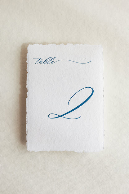 'Jacqueline' Calligraphy Style Wedding Invitation