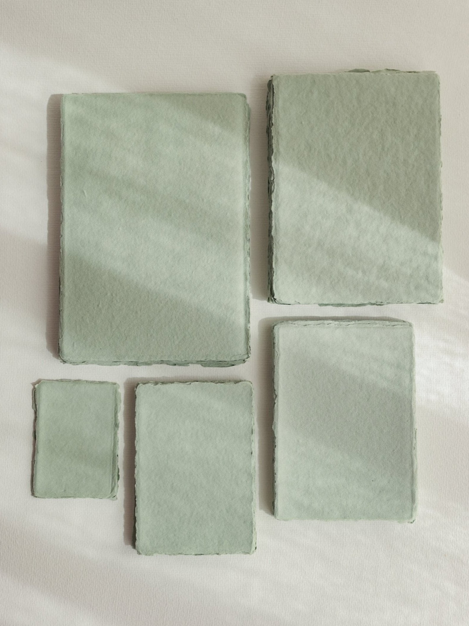 Sage Green Cotton Rag Paper