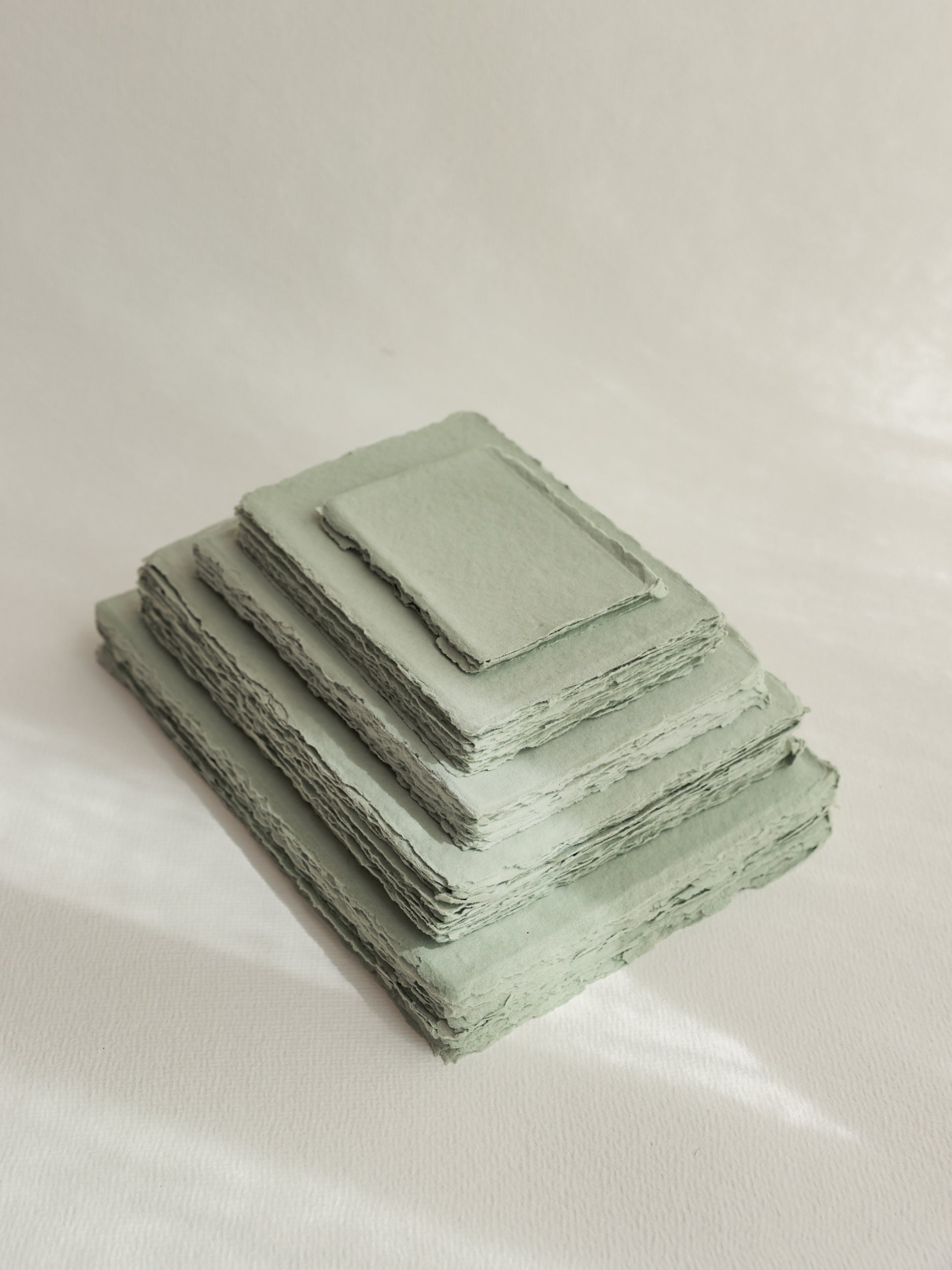 Sage Green Cotton Rag Paper