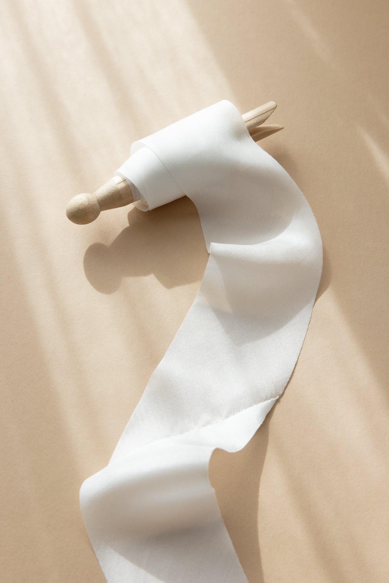 White • Habotai Silk Ribbon