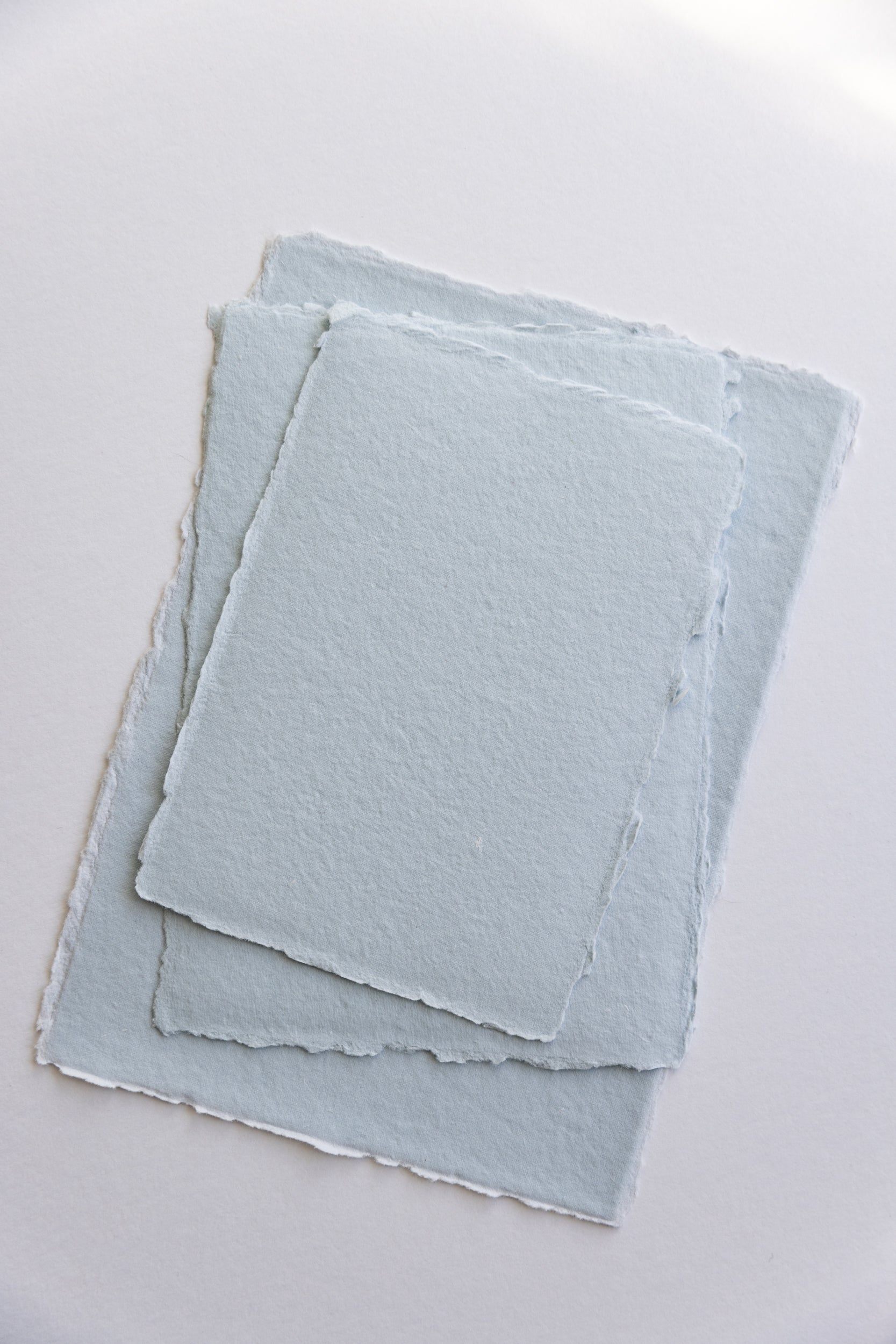 Powder Blue Cotton Paper