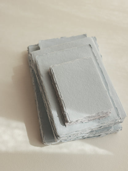 Powder Blue Cotton Paper