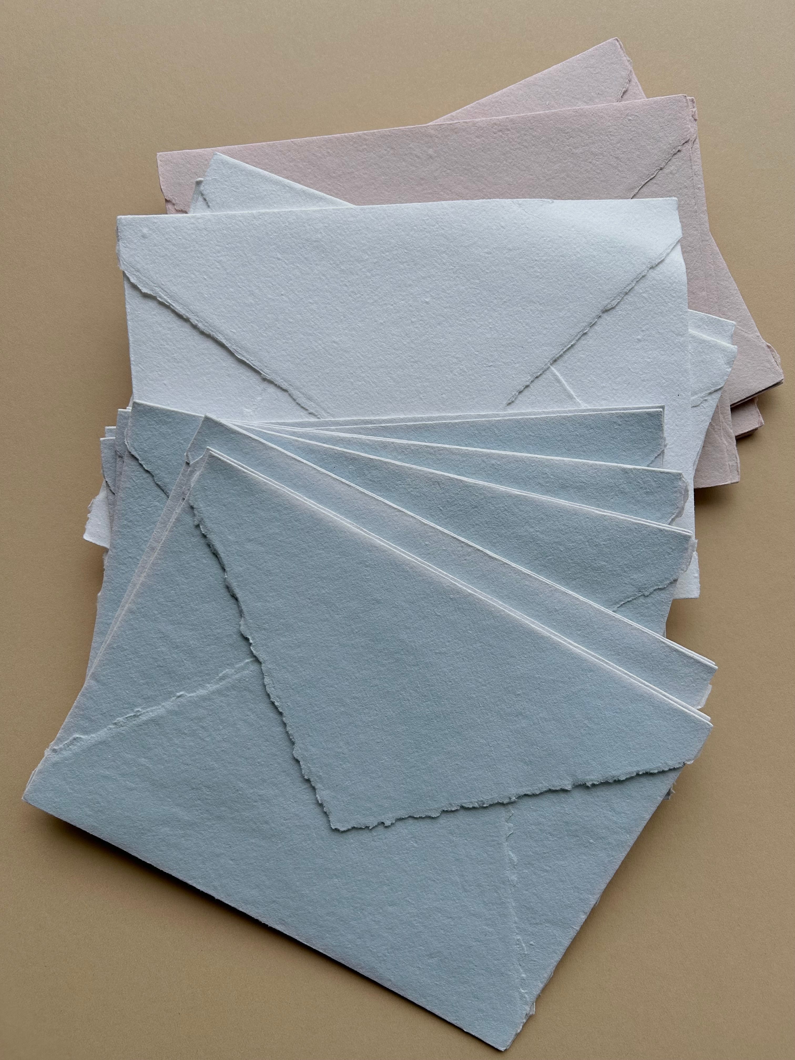 SECONDS 5x7 Cotton rag envelopes