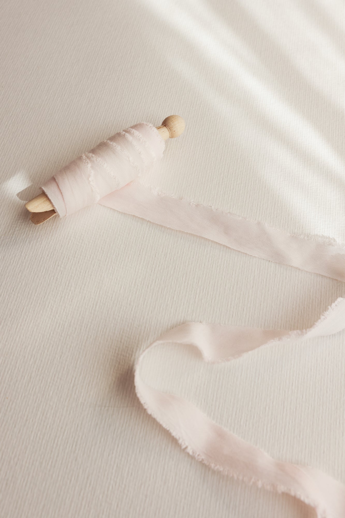 Softest Pink • Bamboo Silk Ribbon