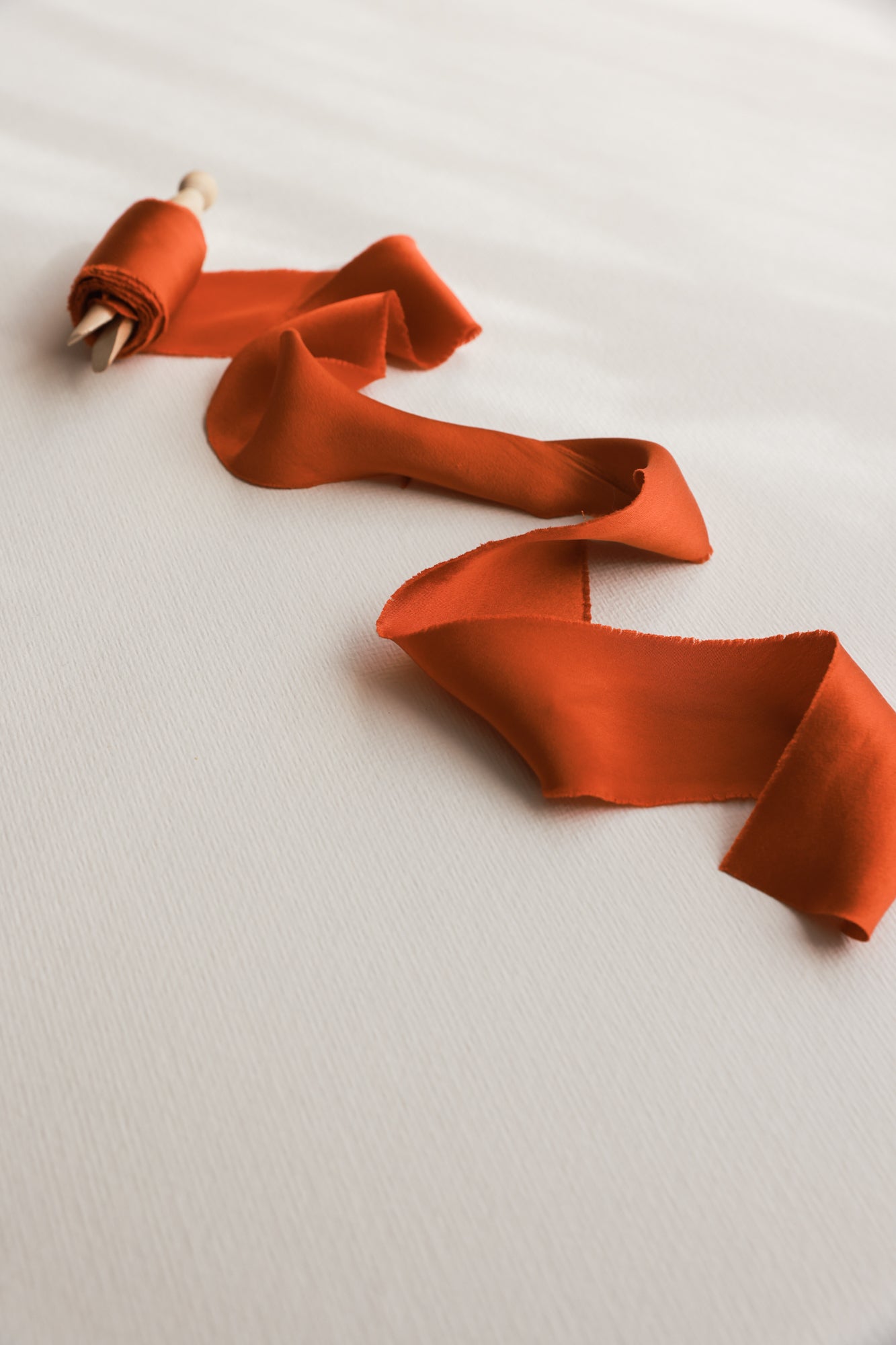 Brightest Orange • Satin Silk Ribbon