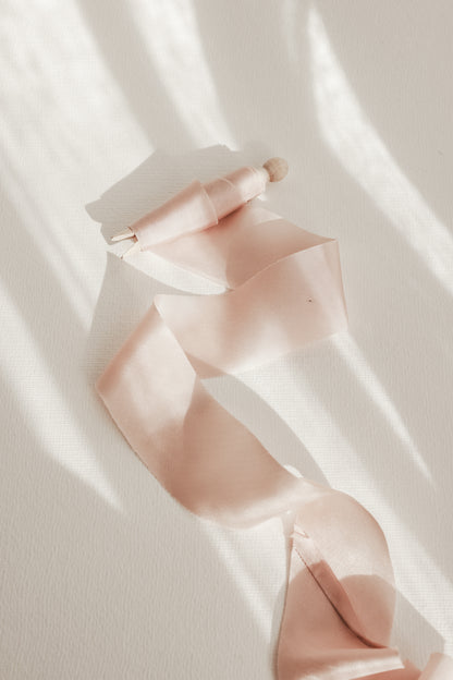 Blush • Habotai Silk Ribbon