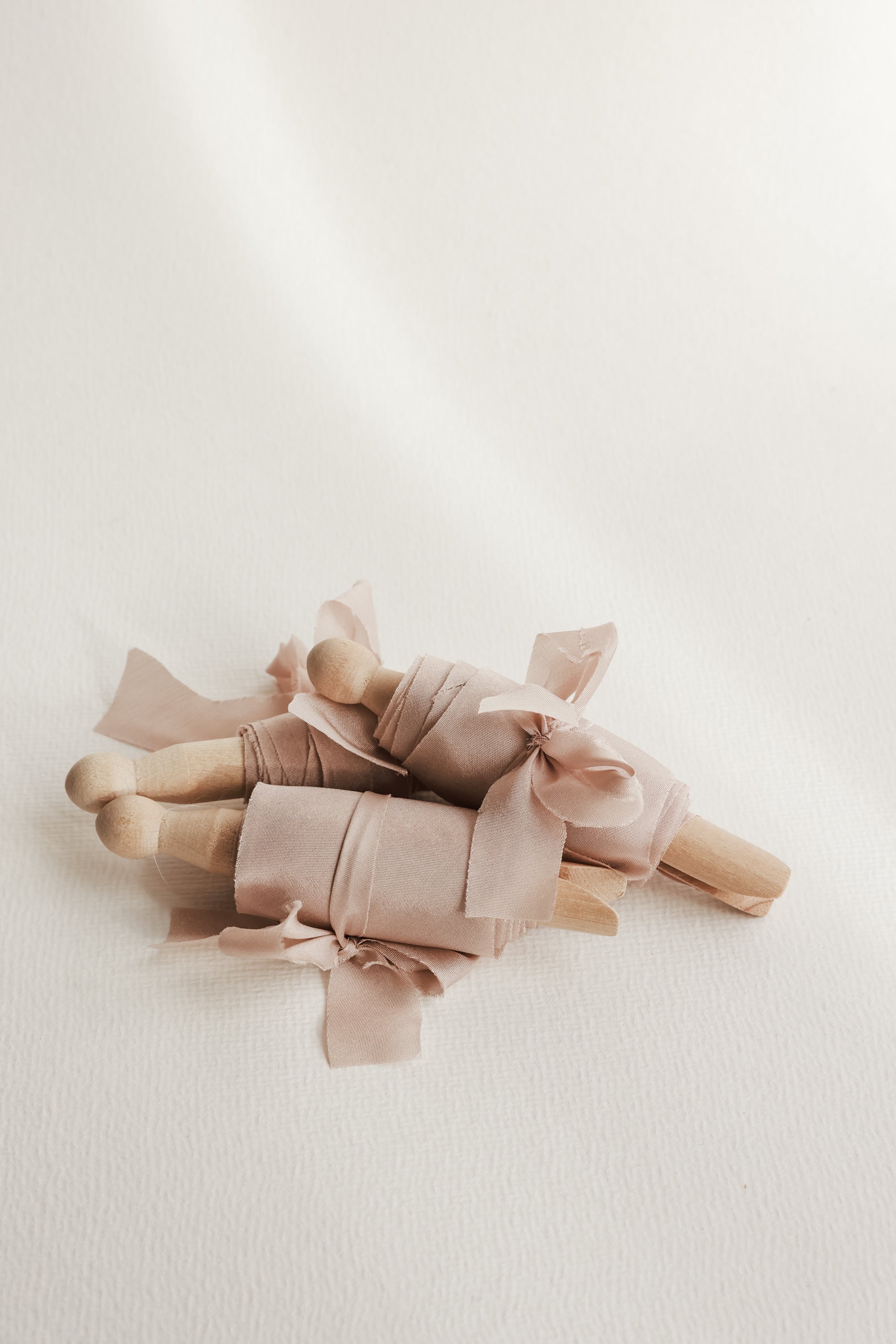 Dusty Blush • Habotai Silk Ribbon