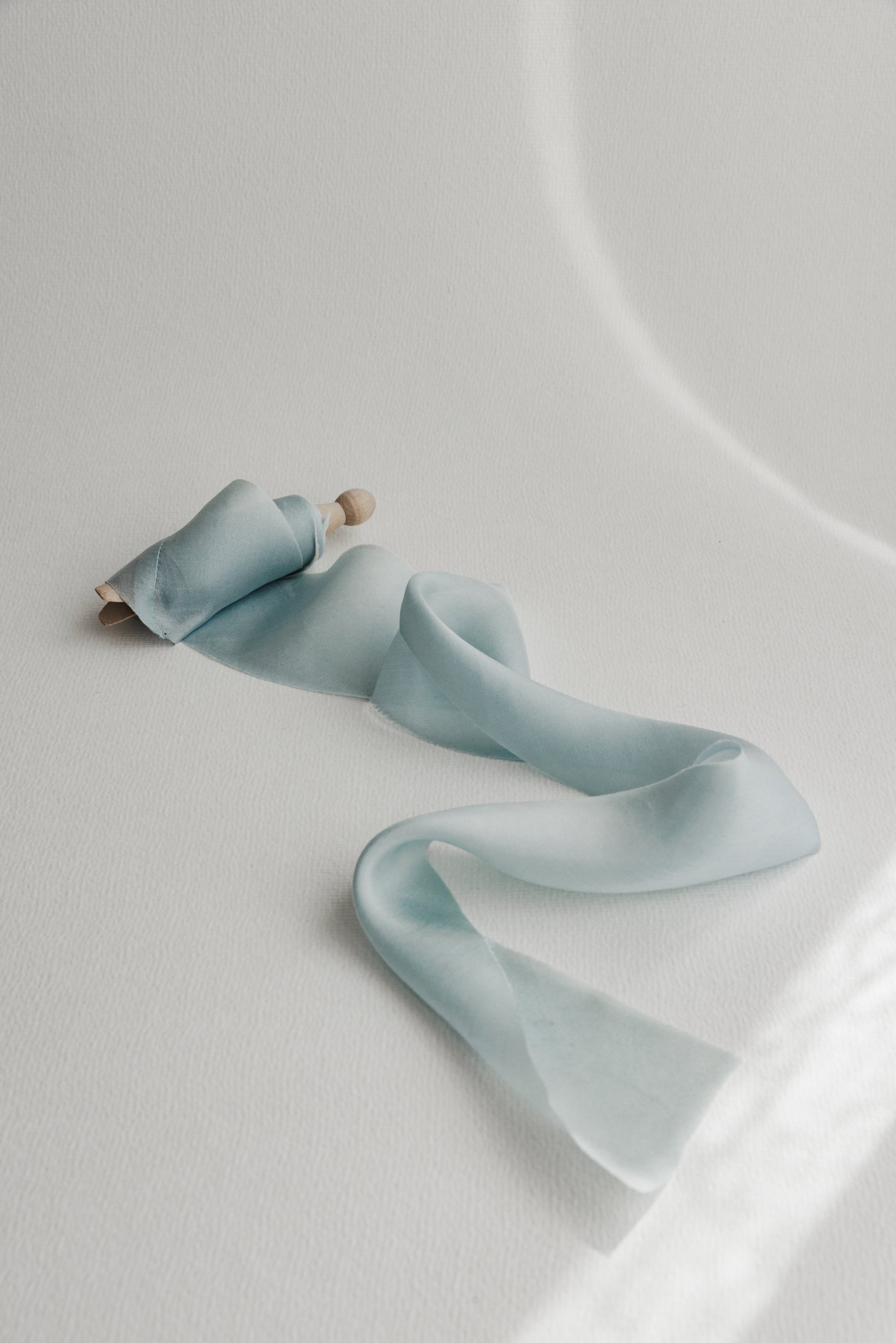 Baby Blue Silk Ribbon