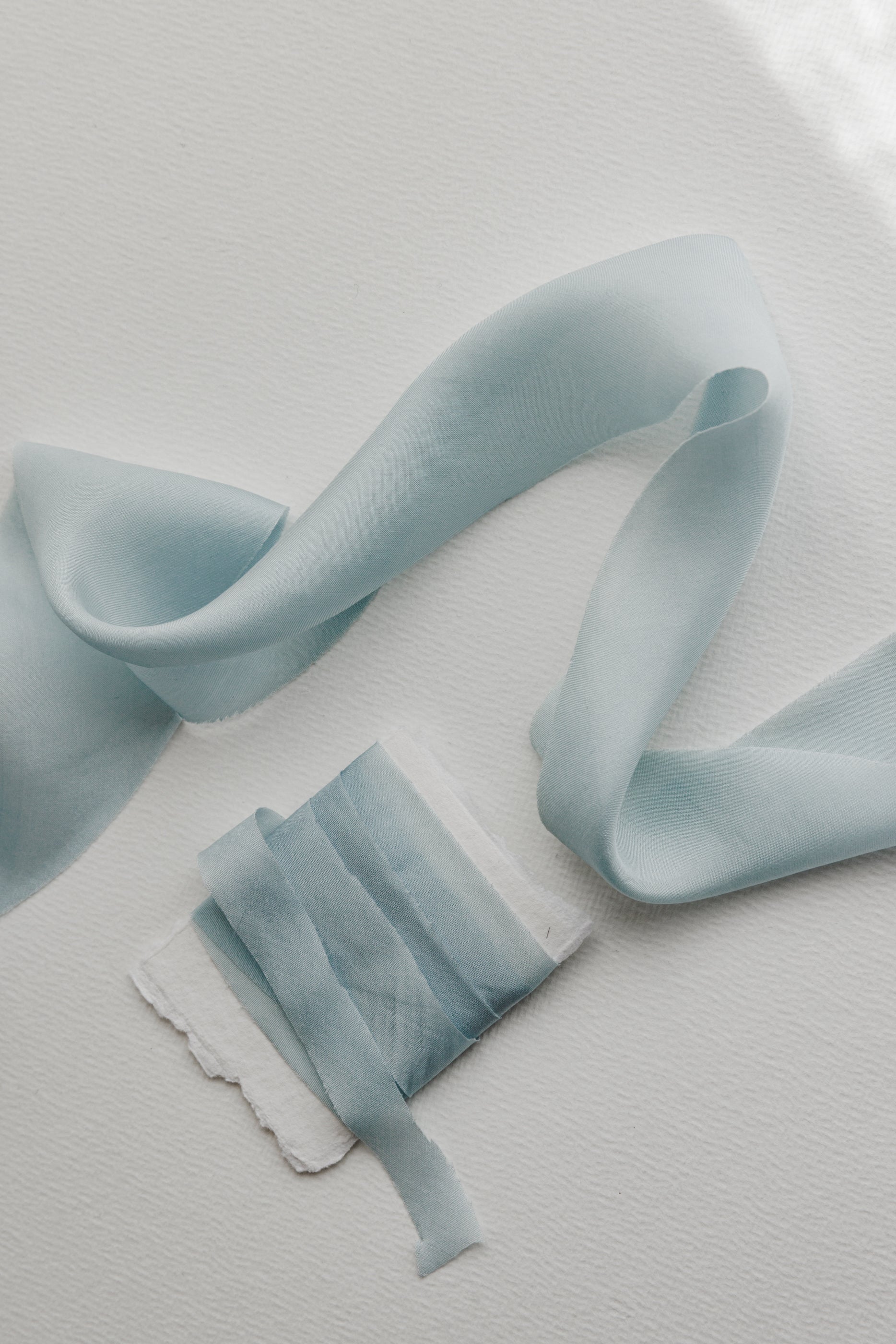 Baby Blue Silk Ribbon