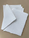 White Cotton Rag Envelopes