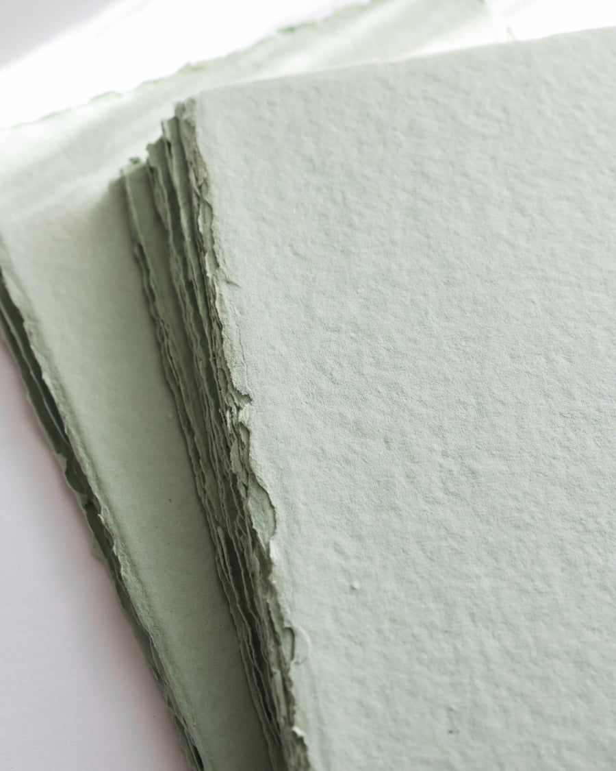 Handmade Cotton Rag Deckled Edge Paper | Wedding Stationery – Feathers ...