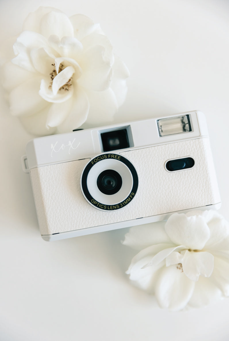 XOX 35mm Reusable White Film Camera