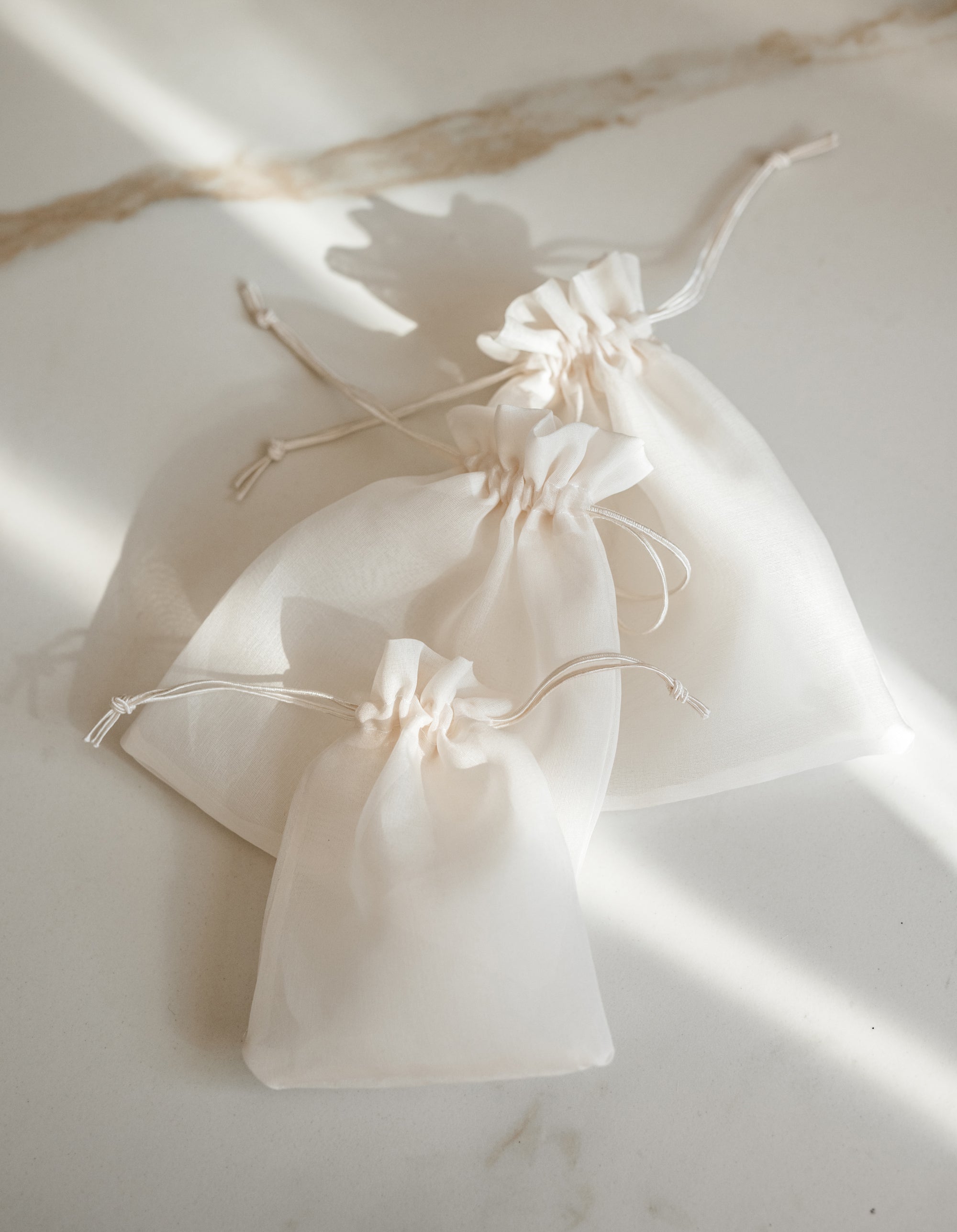 SILK ORGANZA favour bags