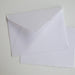 White Handmade Recycled Envelopes