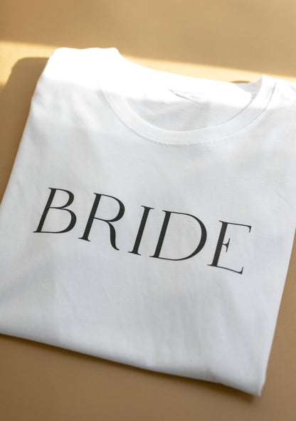 BRIDE Organic Cotton T-shirt - Feathers and Stone