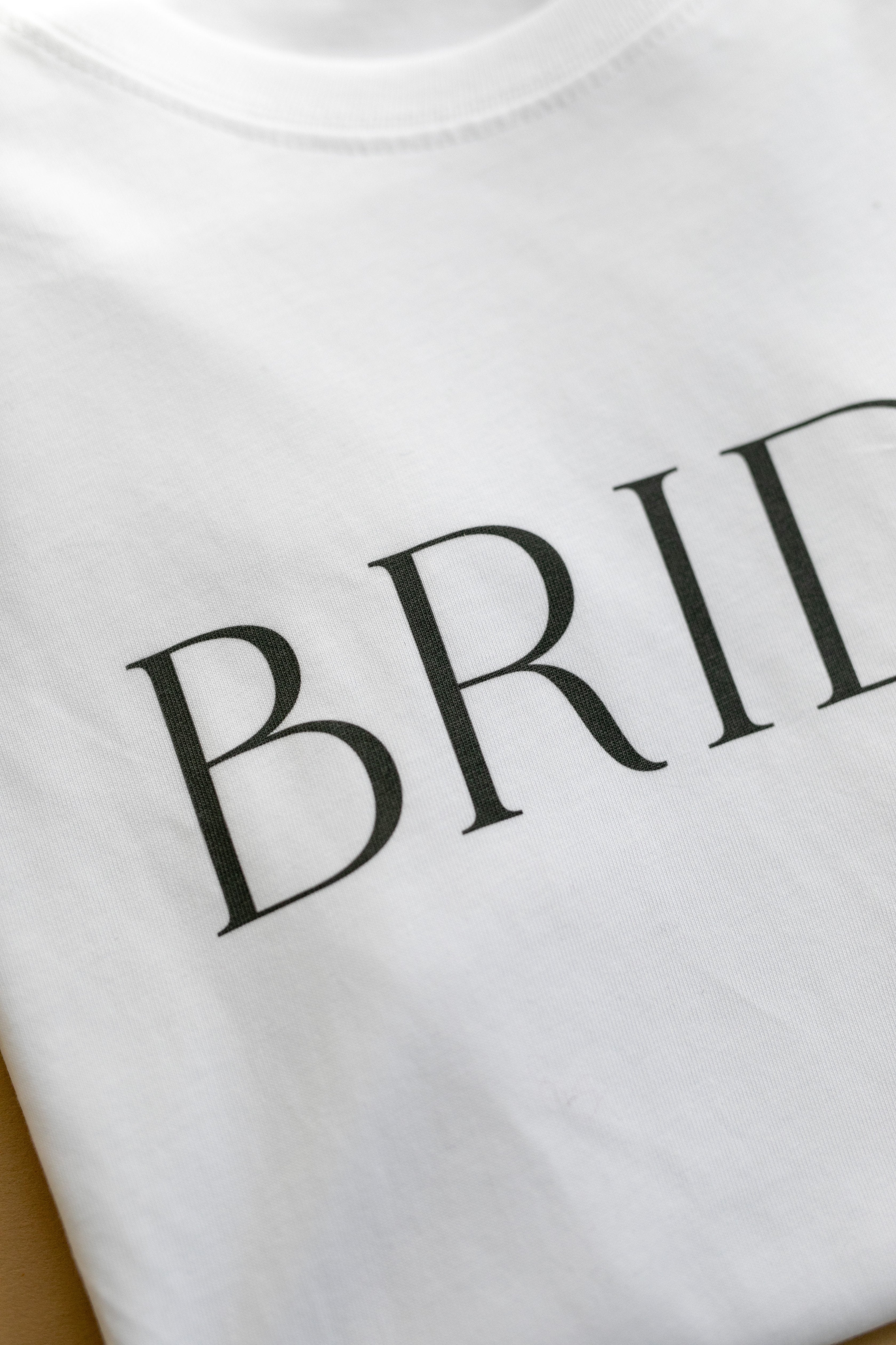 BRIDE Organic Cotton T-shirt - Feathers and Stone