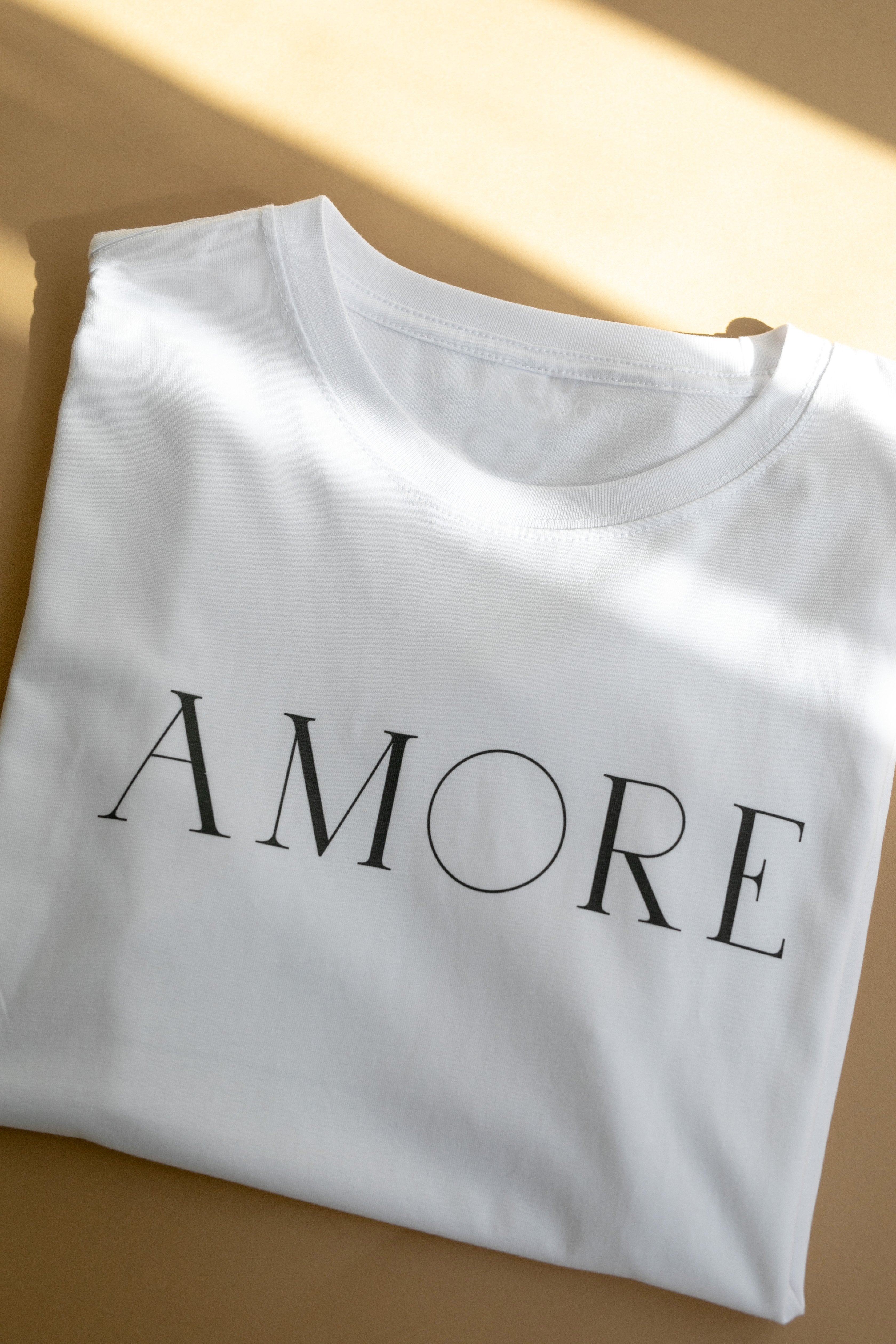 AMORE Organic Cotton T-shirt — Feathers and Stone