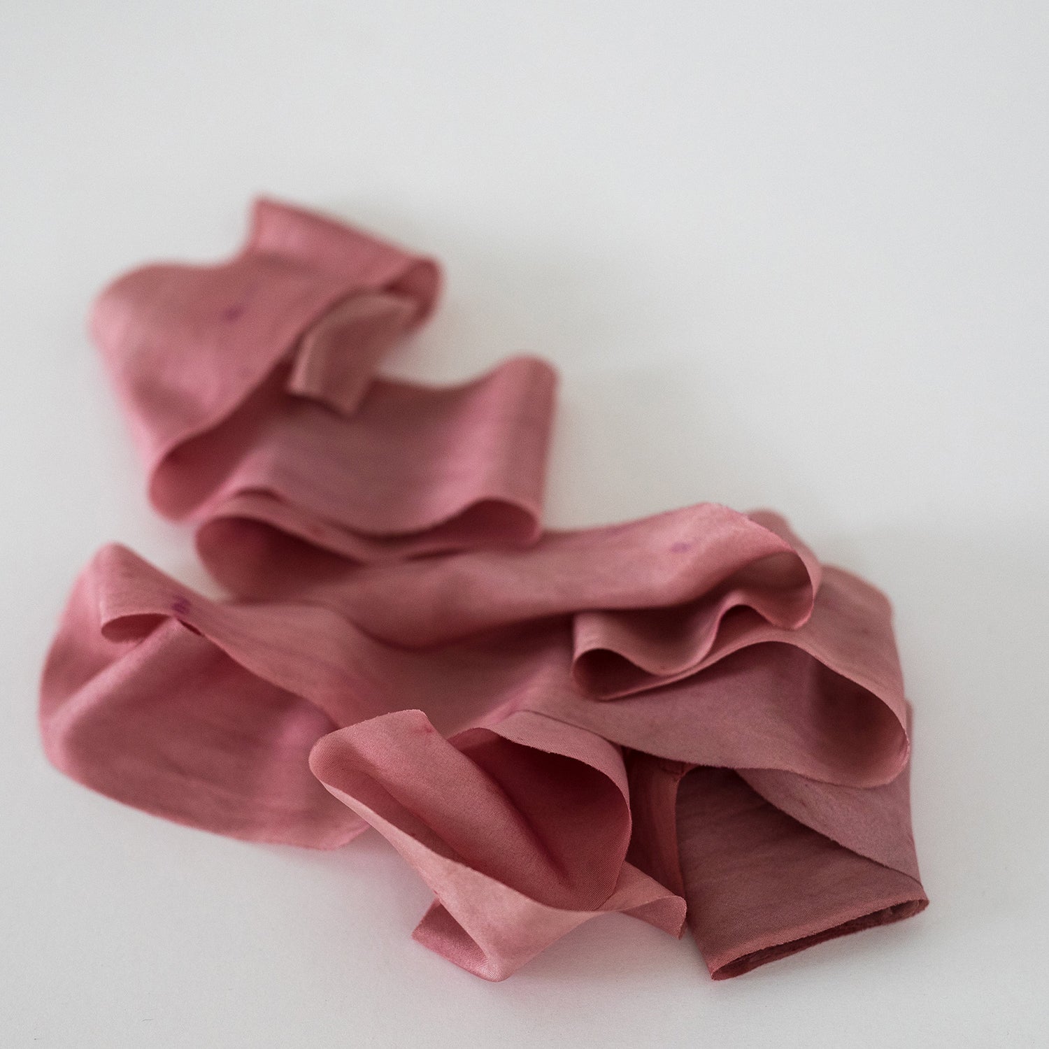 Mulberry Rose Habotai Silk Ribbon