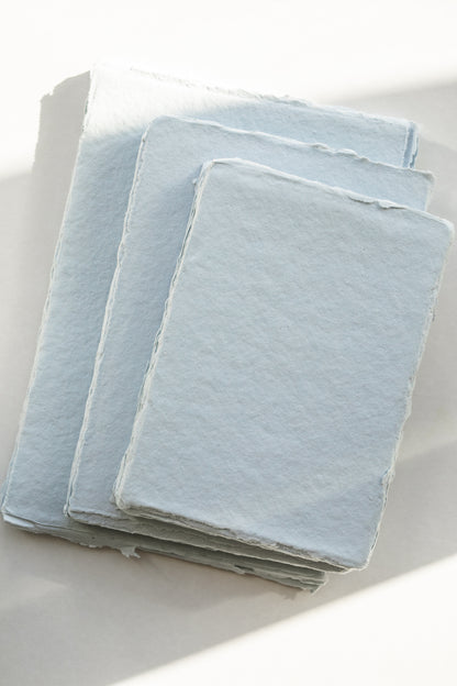 handmade cotton rag wedding stationery